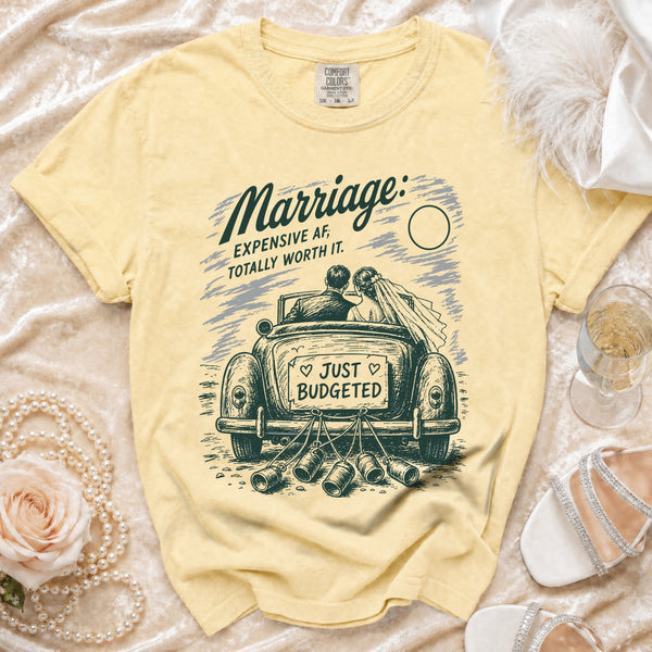 Just Budgeted T-Shirt in Butter