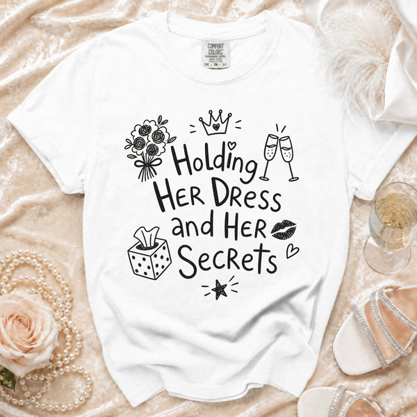 Maid of Honor T-Shirt in White