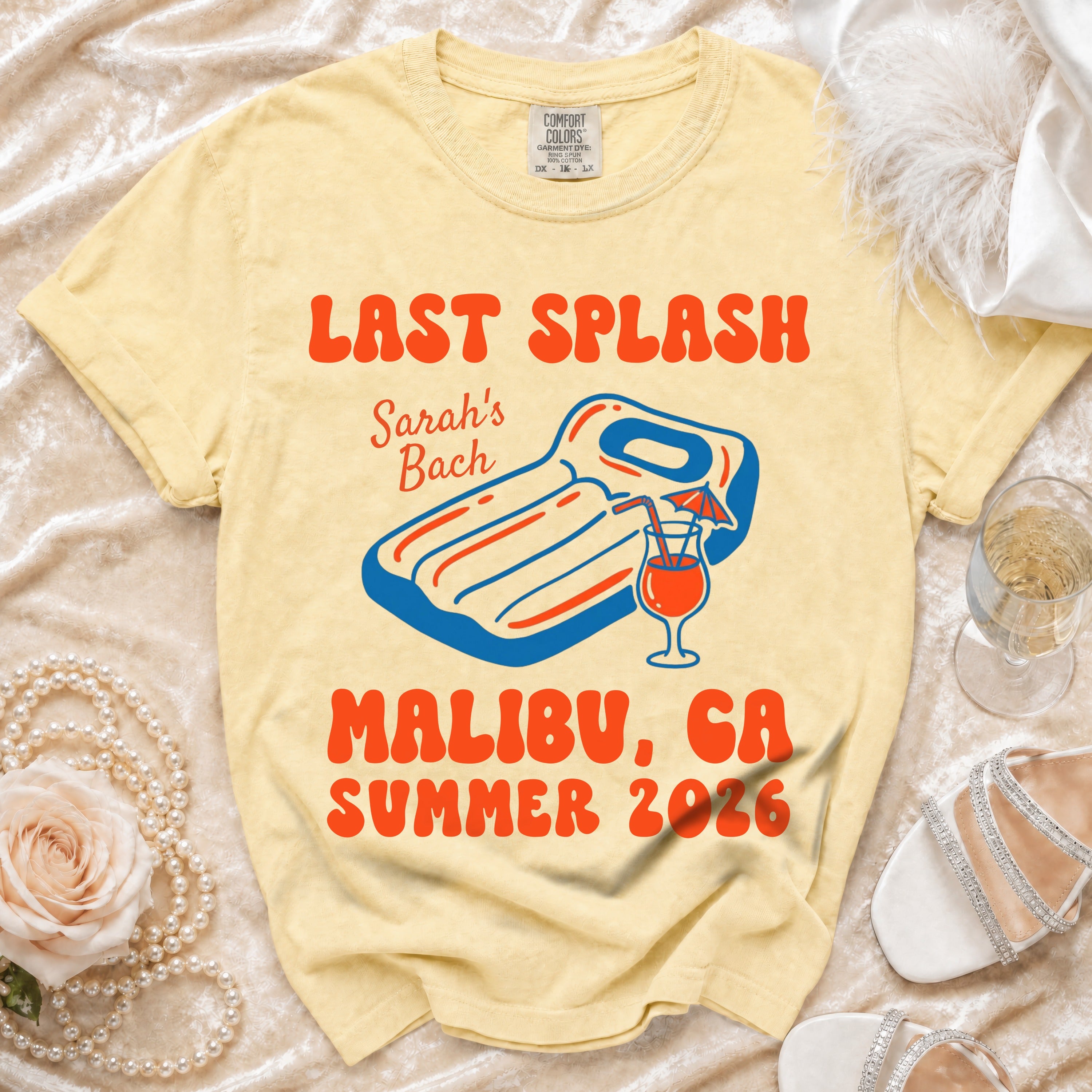 Last Splash Sarah's Bach Malibu, GA Summer 2026 t-shirt.