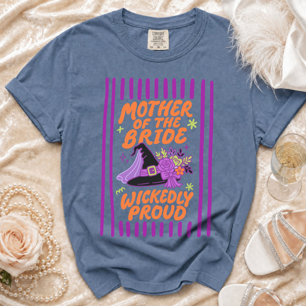 Wicked Bride T-Shirt in Blue Jean