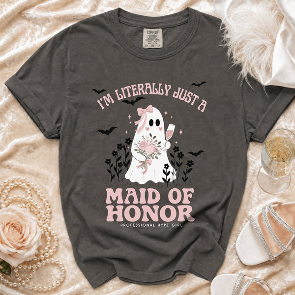 Maid of Honor T-Shirt in Pepper