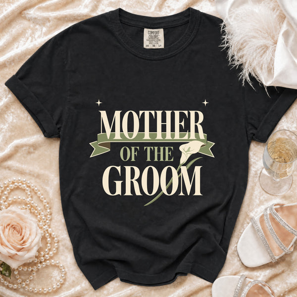 Mother Groom T-Shirt in Black
