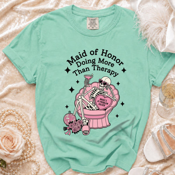 Maid of Honor T-shirt in Island Reef