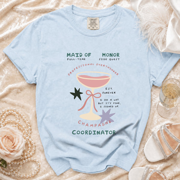 MOH Overthinker T-shirt in Chambray