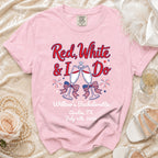 Pink t-shirt for Willow's Bachelorette party in Austin, TX.