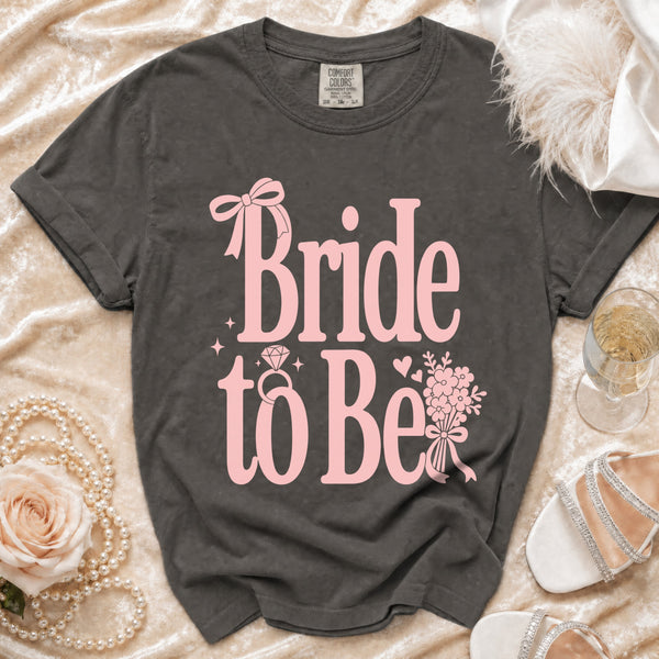 Bride To Be T-Shirt in Pepper