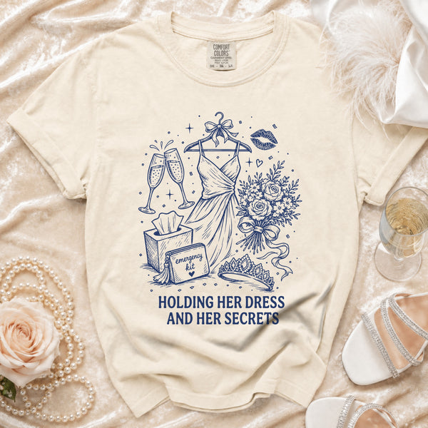 Maid of Honor T-shirt in Ivory