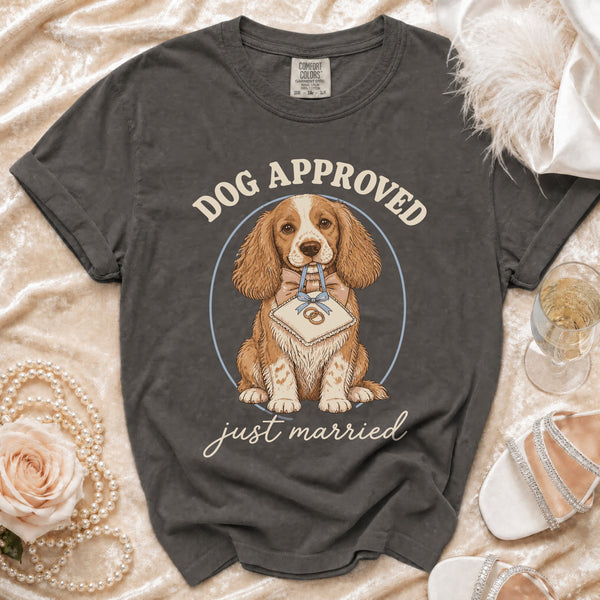 Dog Approved T-Shirt in Pepper
