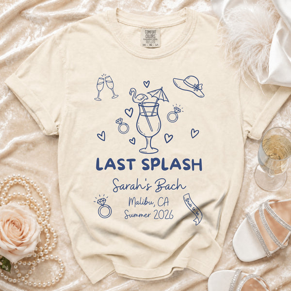 Last Splash Celebration T-Shirt in Ivory