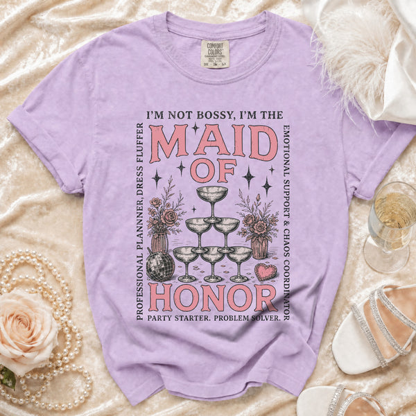 Maid of Honor T-Shirt in Orchid