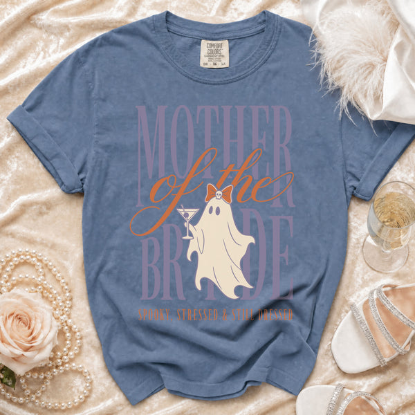 Mother of Bride T-Shirt in Blue Jean