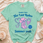 Jennifer's Bach Her Last Rodeo Nashville TN Summer 2026 t-shirt.