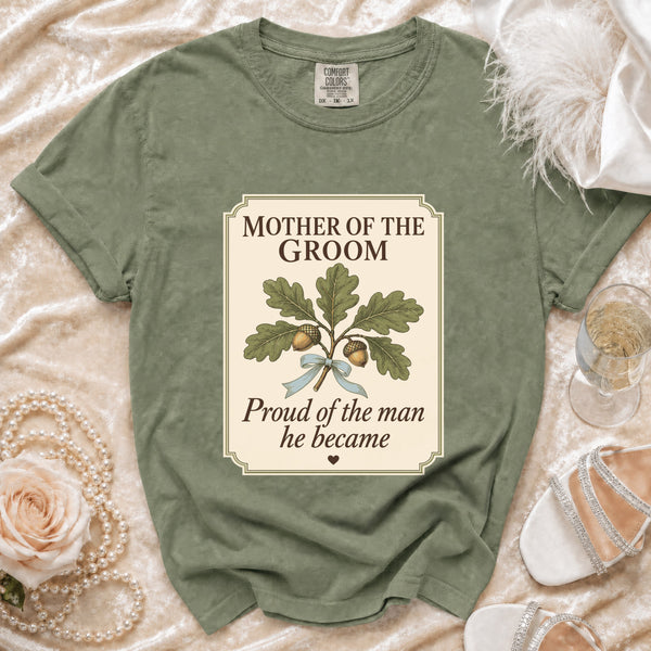 Mother Groom T-Shirt in Moss