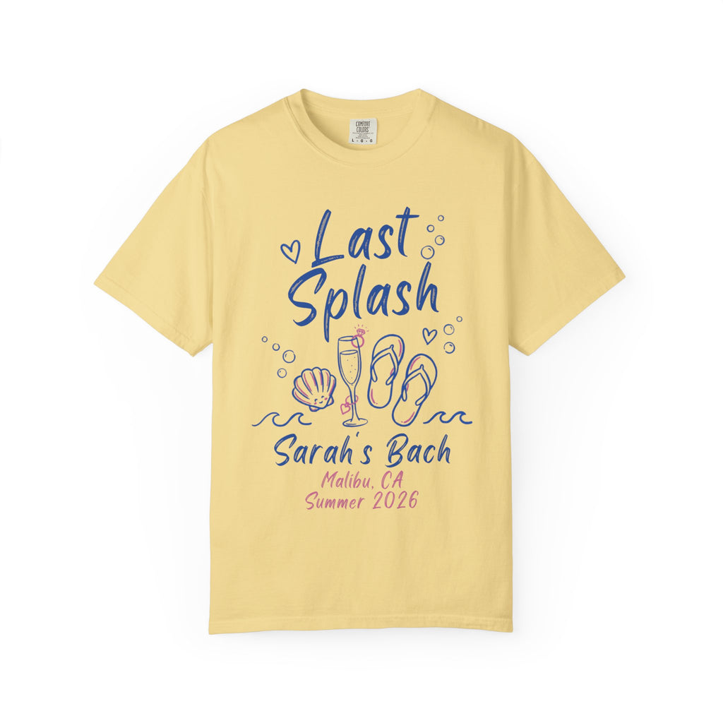 Last Splash Bachelorette Party T-Shirt