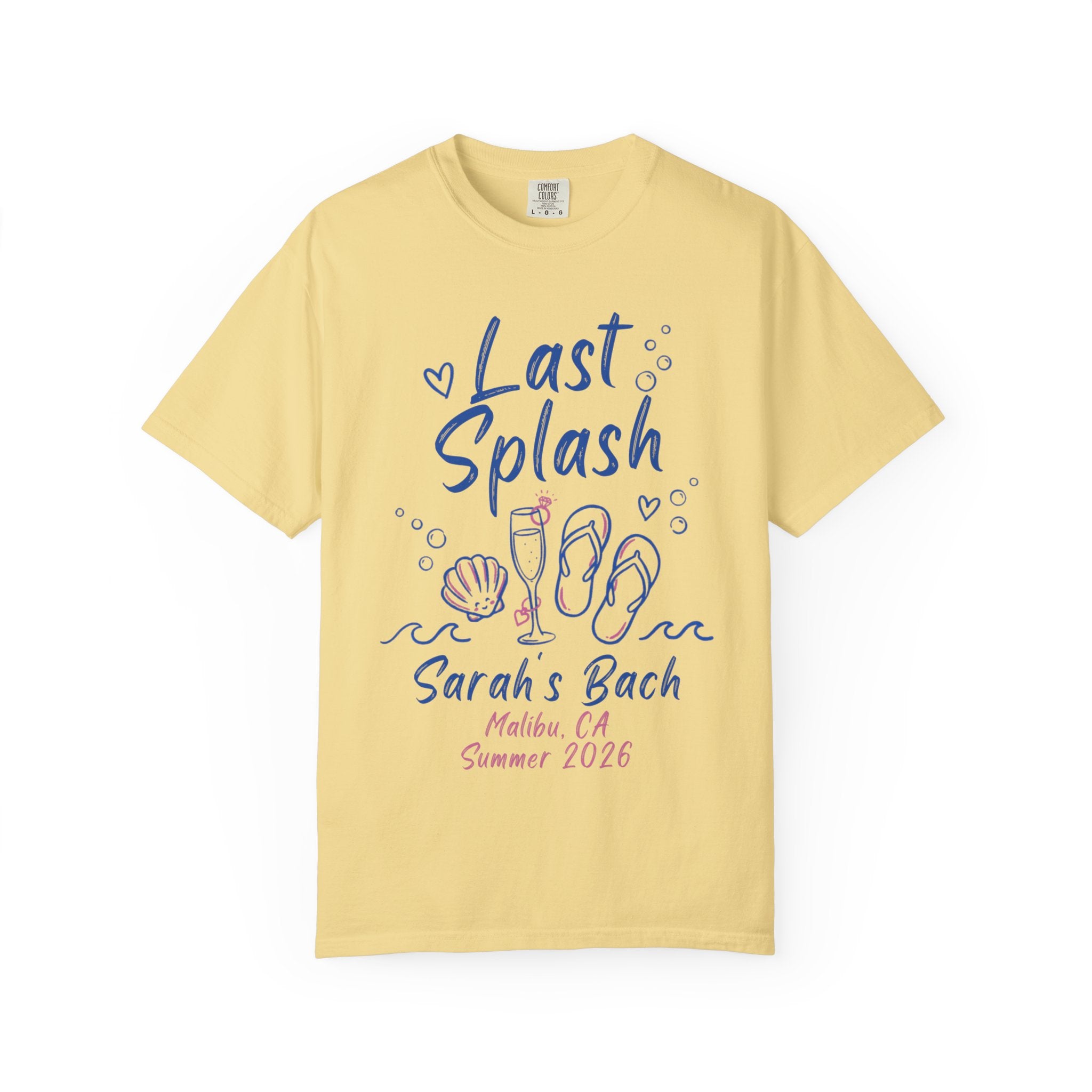 Last Splash Bachelorette Party T-Shirt