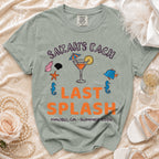 Comfort Colors t-shirt for "Sarah's Bach Last Splash" in Malibu, CA.