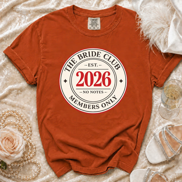 2026 Bride Club T-Shirt in Yam
