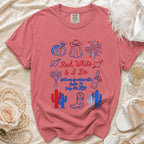 T-shirt for "Red, White & I Do Willow's Bachelorette Austin, TX July 4th 2026".