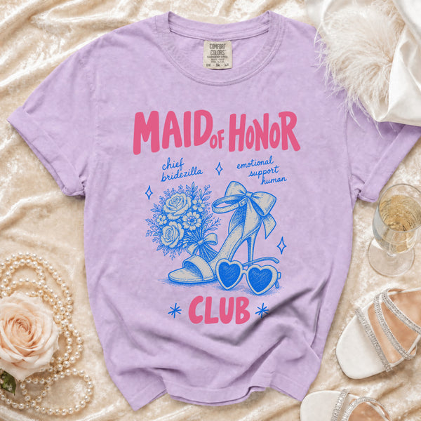 Maid of Honor T-Shirt in Orchid