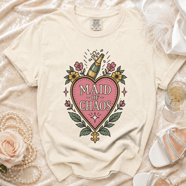 Maid of Chaos T-Shirt in Ivory