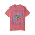 T-shirt graphic: "Her Last Rodeo" with cowboy boots, hat, and jacket.