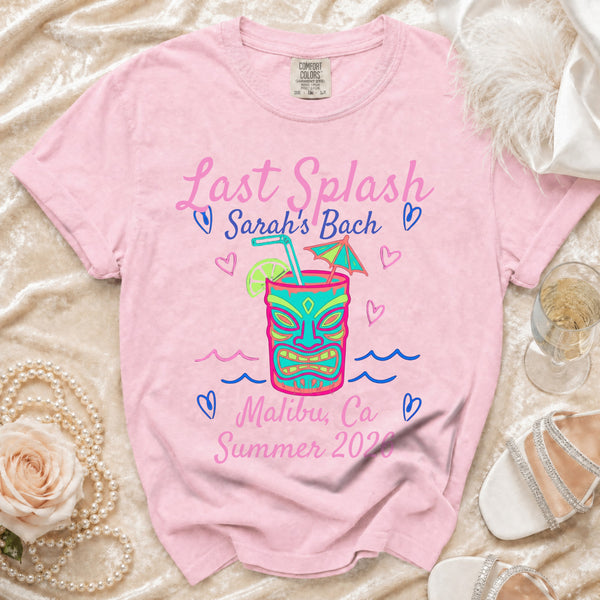 Last Splash Tropical Party T-Shirt in Blossom