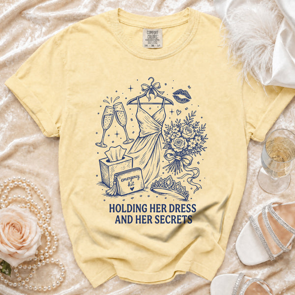 Maid of Honor T-shirt in Butter