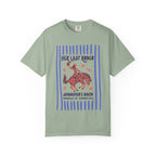 T-shirt with "Her Last Rodeo Jennifer's Bach Nashville Summer 2026" graphic.