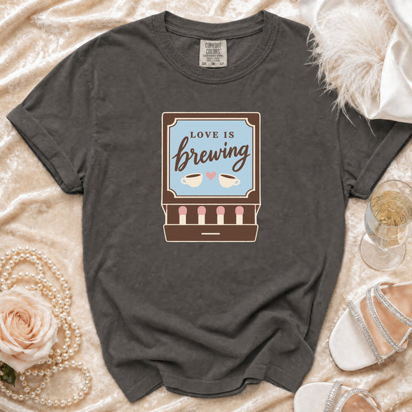 Love Brewing T-Shirt in Pepper