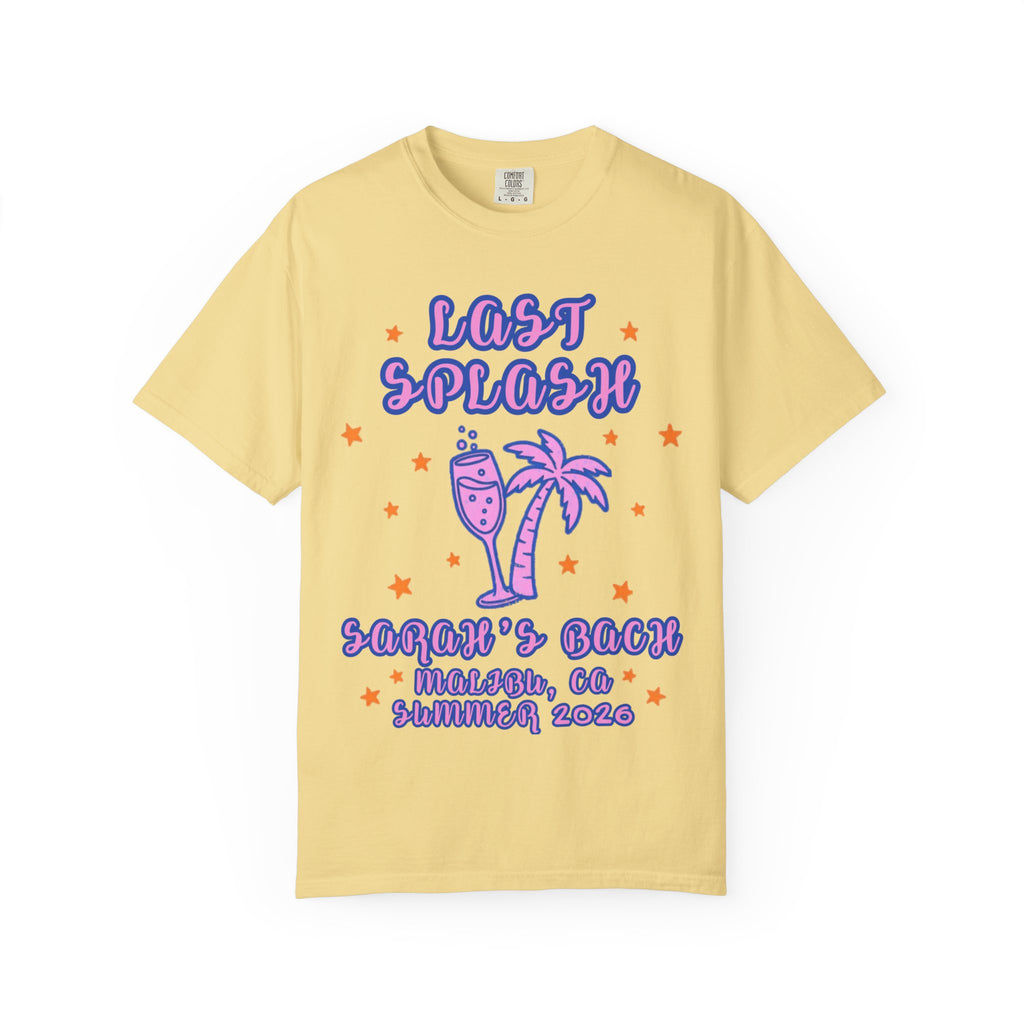 Malibu 'Last Splash' Bachelorette T-Shirt