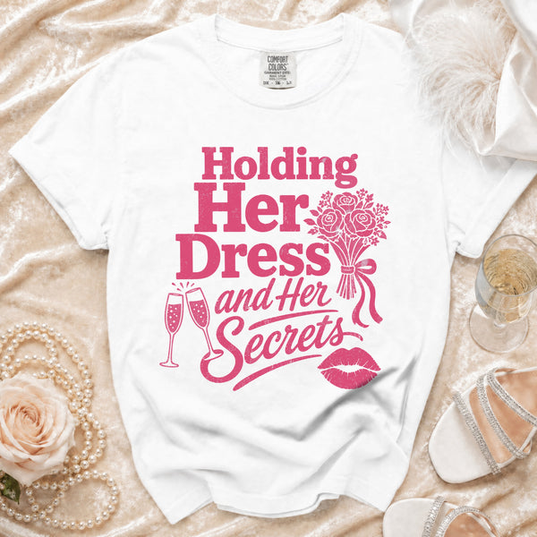 Maid of Honor T-shirt in White