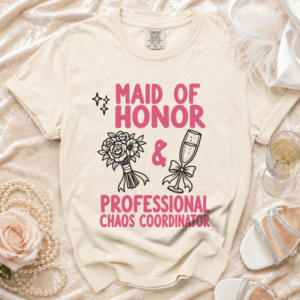 Maid of Honor Tee in Ivory