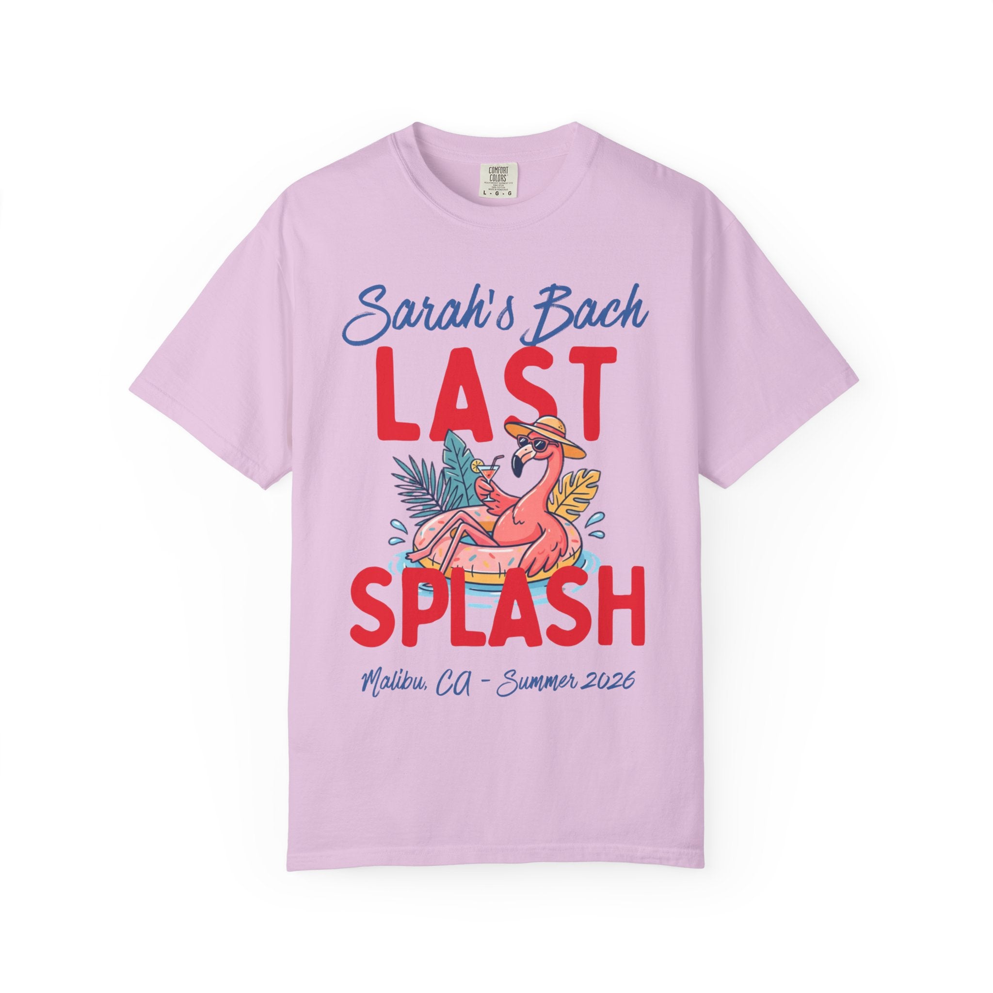 Last Splash Flamingo Bach Party T-Shirt