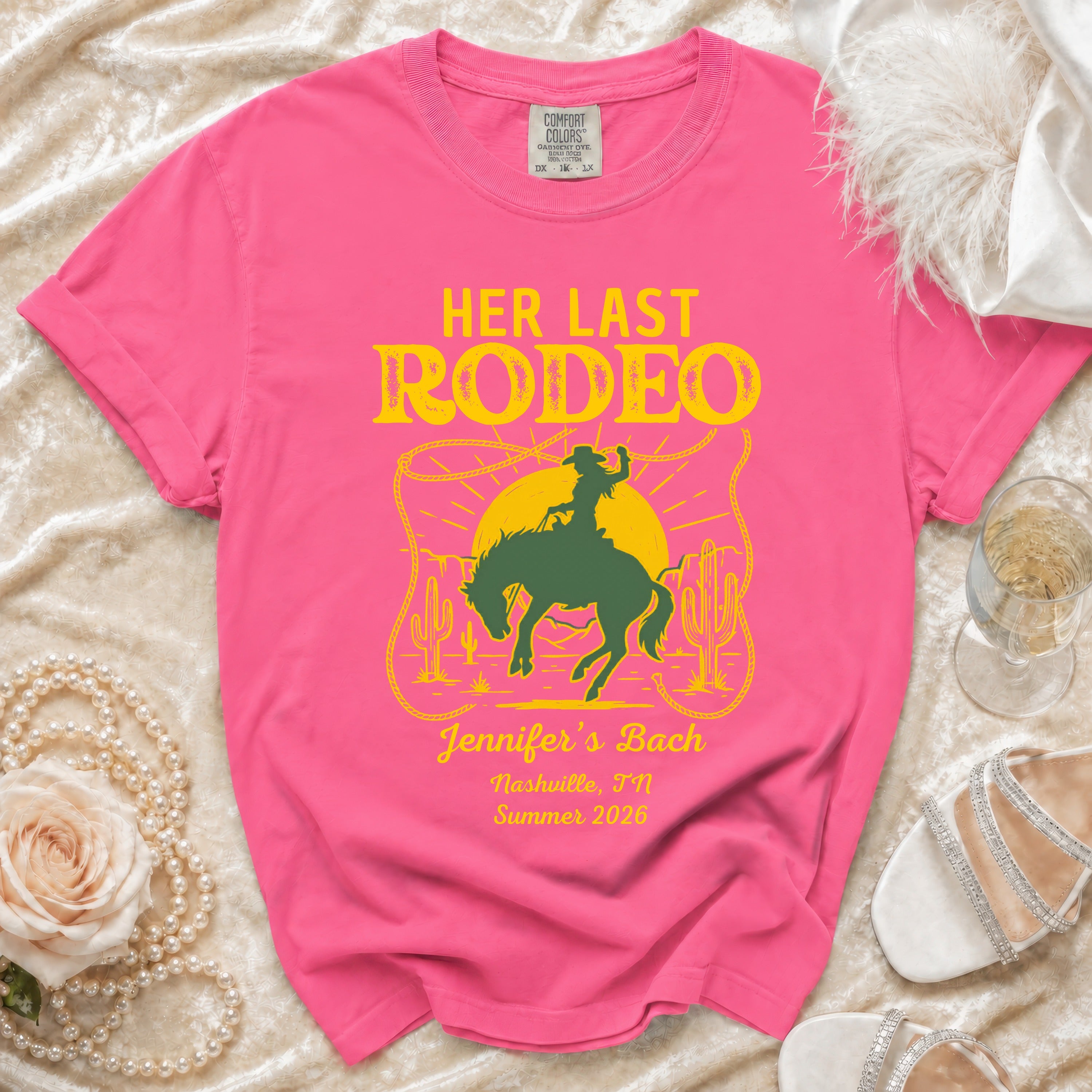 Her Last Rodeo Bachelorette T-Shirt