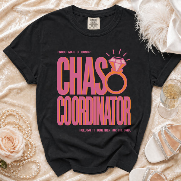 Chaos Coordinator T-Shirt in Black