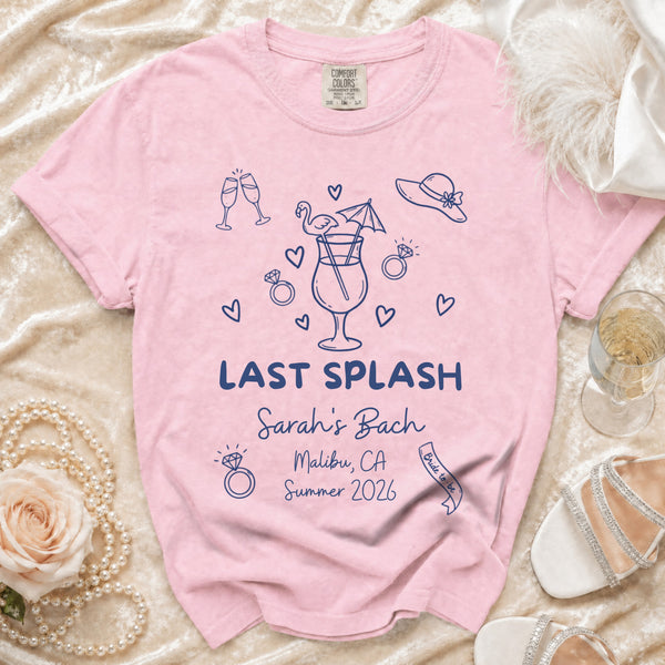 Last Splash Celebration T-Shirt in Blossom