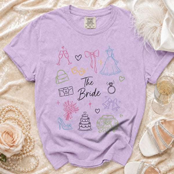 The Bride T-Shirt in Orchid