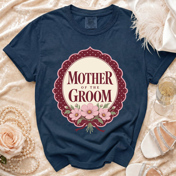 Mother Groom T-shirt in True Navy