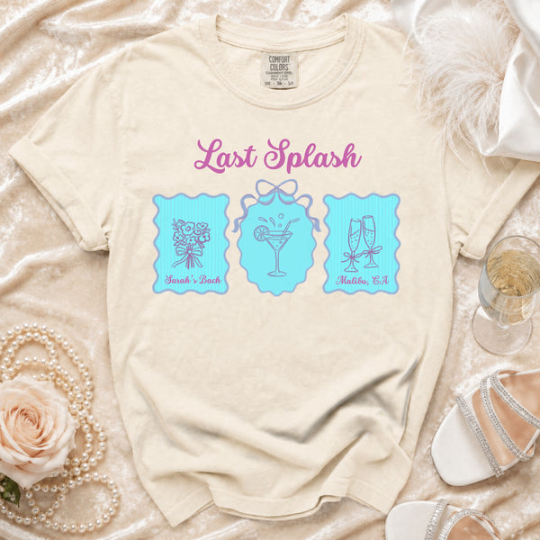 Last Splash Celebration T-Shirt in Ivory
