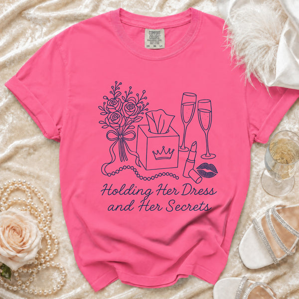 Maid of Honor T-Shirt in Crunchberry