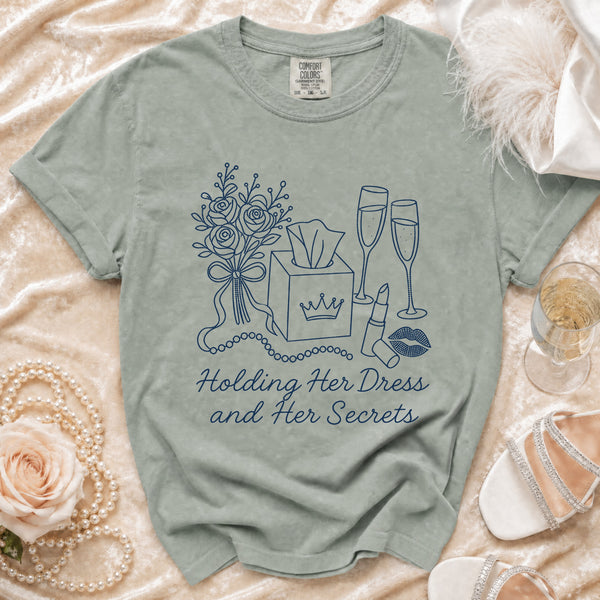 Maid of Honor T-Shirt in Bay