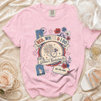 "Red, White & I Do" graphic tee celebrating Willow's Bachelorette on July 4th, 2026.