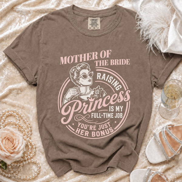 Mother of Bride Princess Tee in Espresso