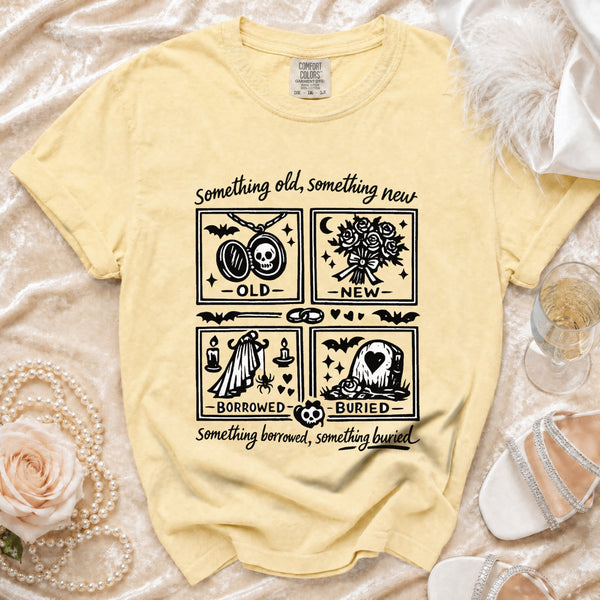 Gothic Bride T-shirt in Butter