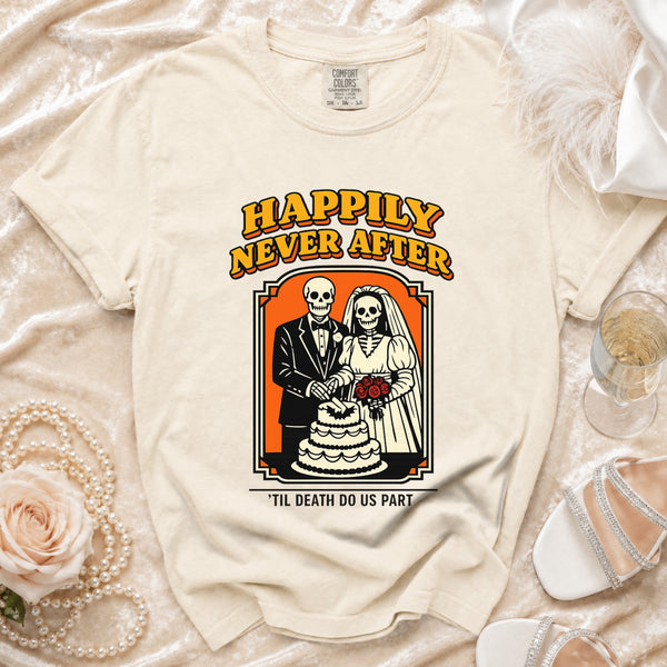 Happily Never After T-shirt in Ivory