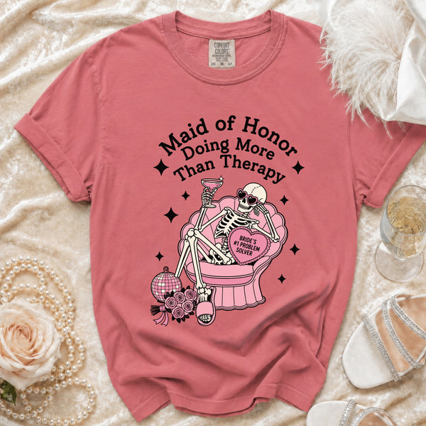 Maid of Honor T-shirt in Watermelon