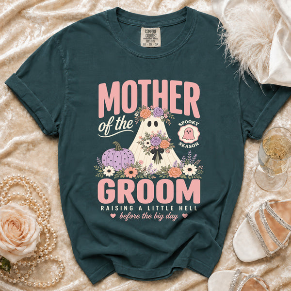 Spooky Groom T-Shirt in Blue Spruce