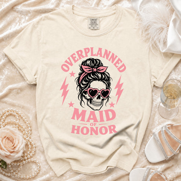 Maid of Honor T-Shirt in Ivory