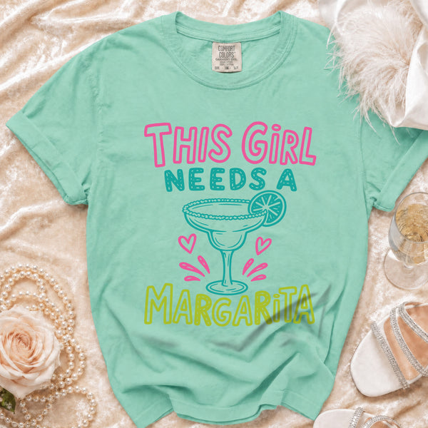 Margarita Girl T-Shirt in Island Reef