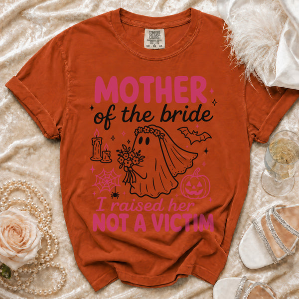 Bridal Ghost Mom T-Shirt in Yam